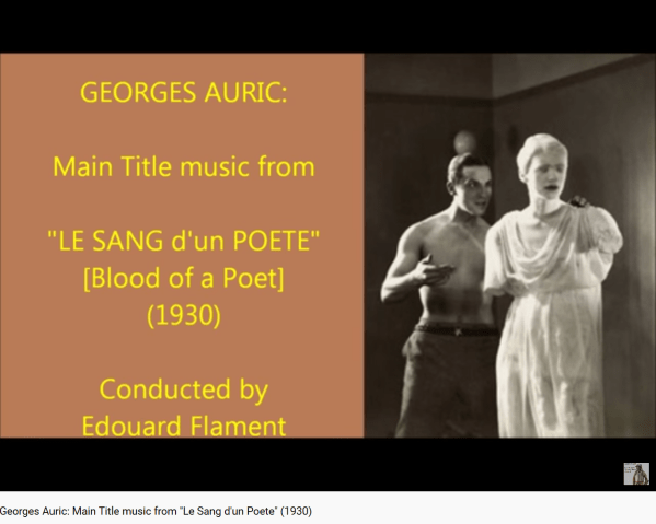 Auric Le Sang d'un poète