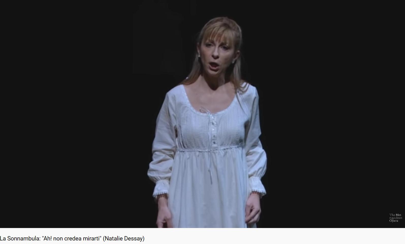 Bellini La Sonnambula (MET) Dessay