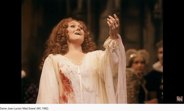 Donizetti Lucia di Lammermoor scène de la folie MET