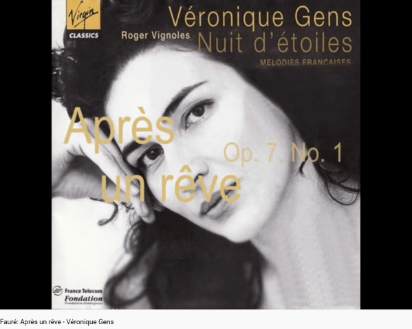 Fauré Après un rêve