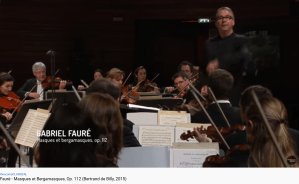 Fauré masques et bergamasques