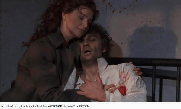 Massenet Werther scène finale MET