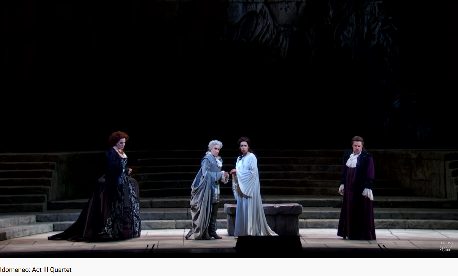 Mozart Idomeneo Quatuor acte III