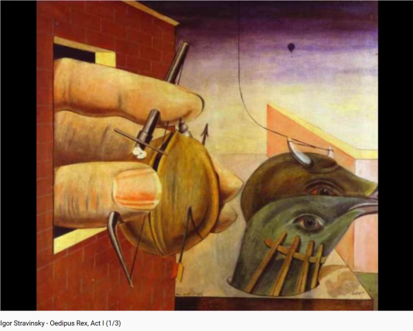 Stravinsky Oedipus Rex