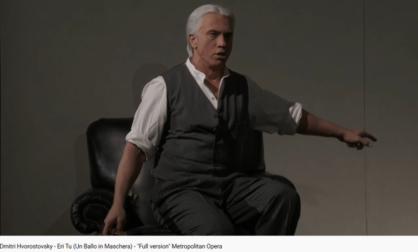 Verdi Un ballo in mascherra Eri Tu (MET)