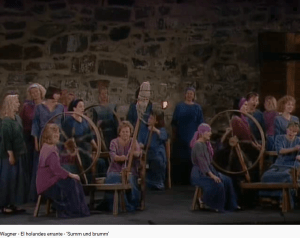 Wagner le Vaisseau fantôme choeur des fileuses
