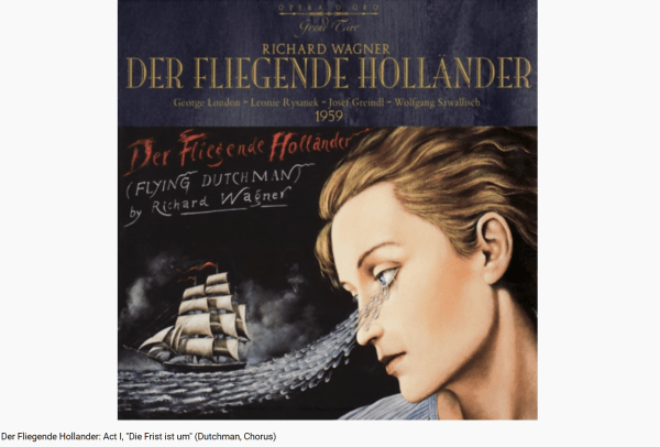 Wagner le Vaisseau fantôme Die Frist ist um