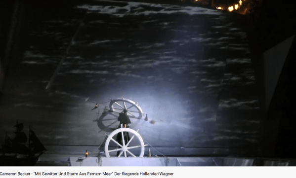 Wagner le Vaisseau fantôme Mit Gewitter und Sturm