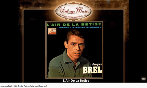 Brel Rossini Air de la bétise