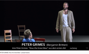 Britten Peter Grimes Now the great bear