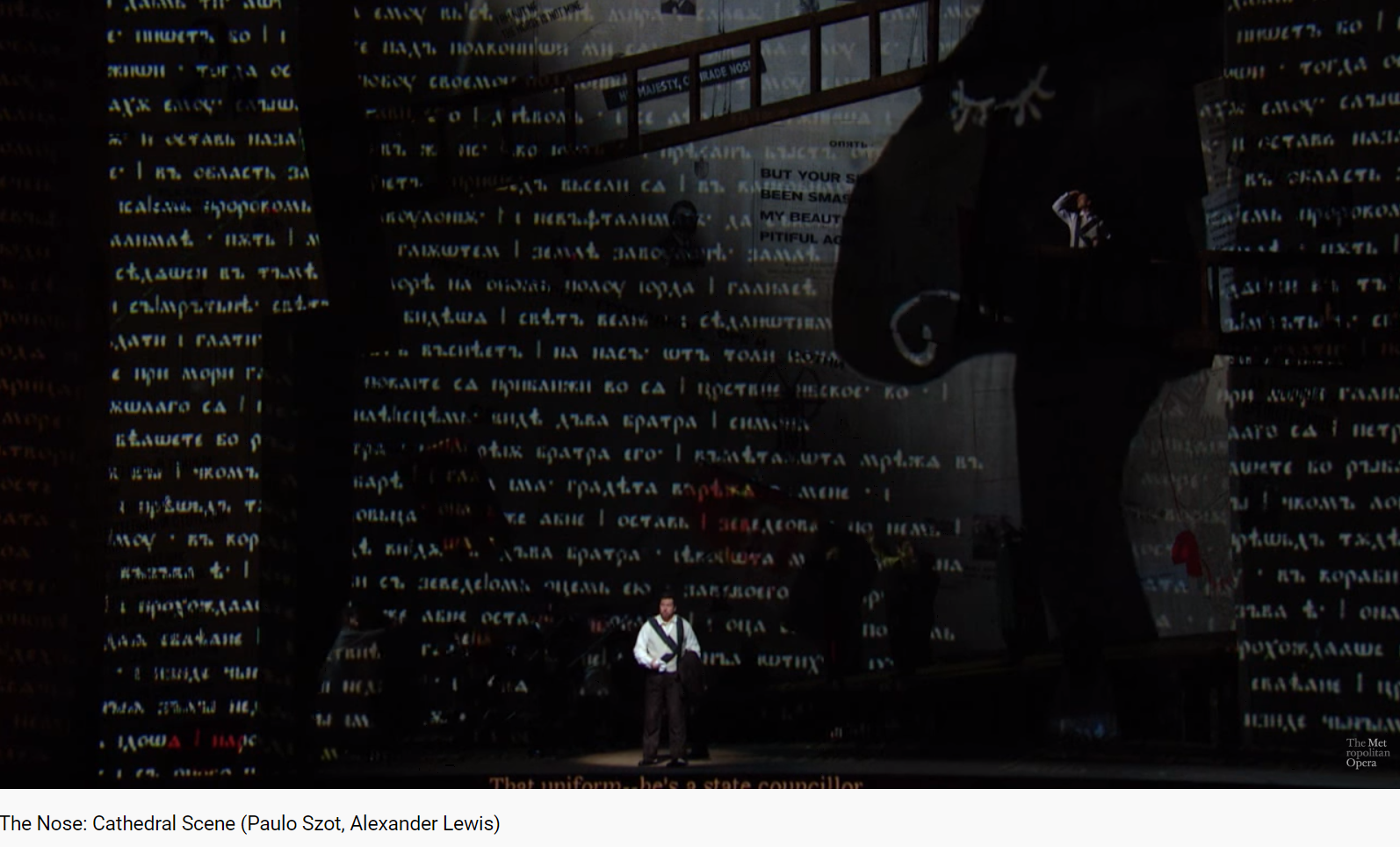 Chostakovitch The Nose (MET)