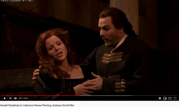 Händel Rodelinda Io t'abbraccio (MET)