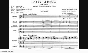 Lili Boulanger Pie Jesu