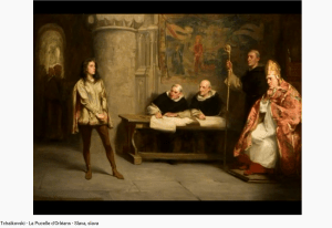 Tchaïkovski La Pucelle d'Orléans choeur