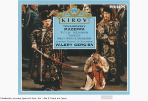 Tchaïkovski Mazeppa choeur