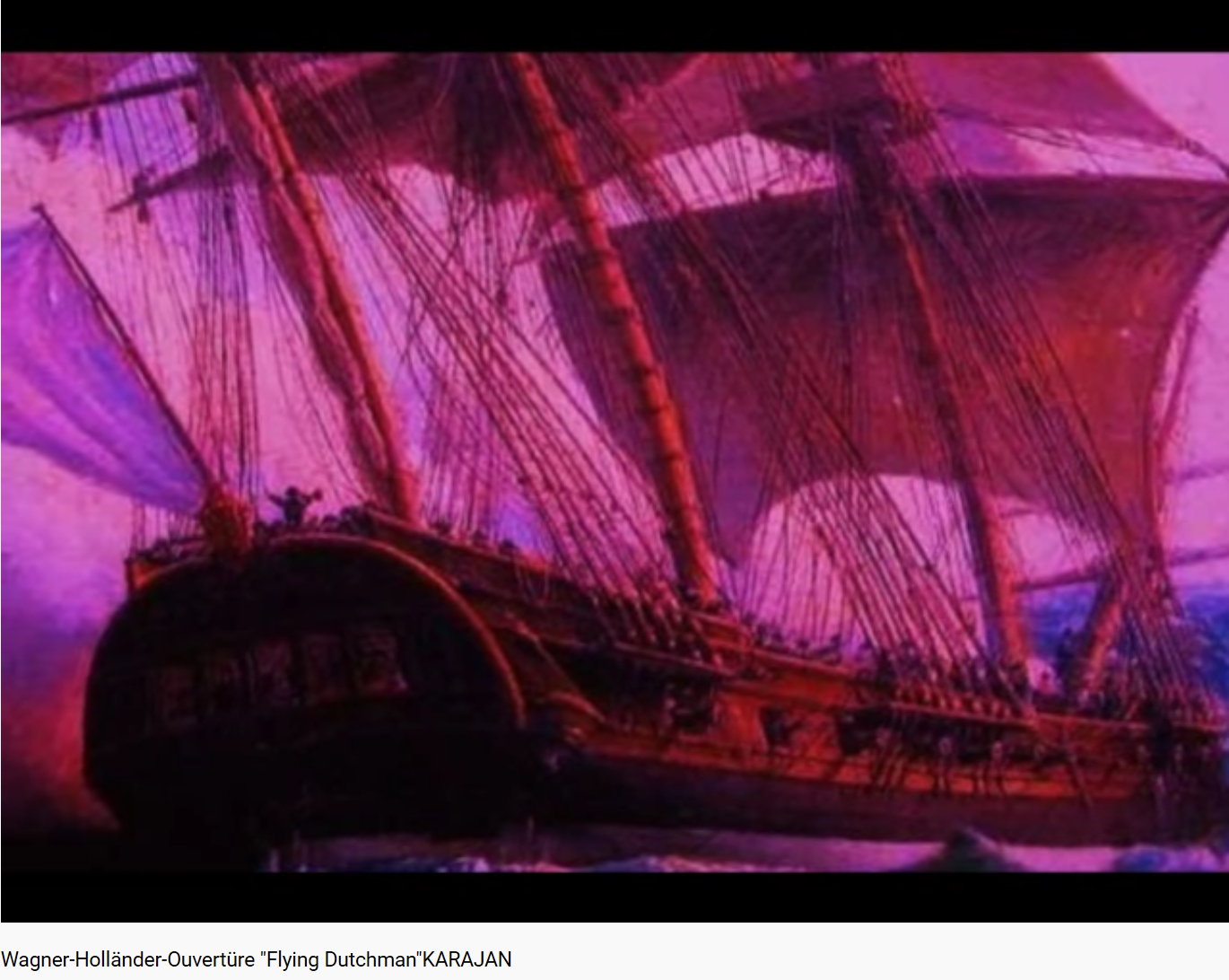 Wagner Vaissau fantôme ouverture