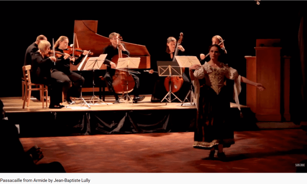 Lully Armide passacaille acte V