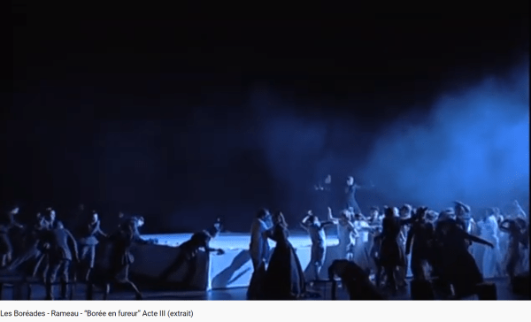 Rameau les Boréades Borée en fureur (Acte III)