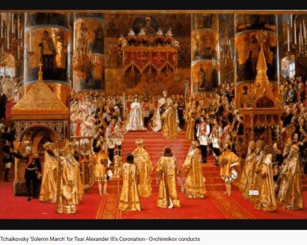 Tchaïkovski Marche solenelle du couronnement