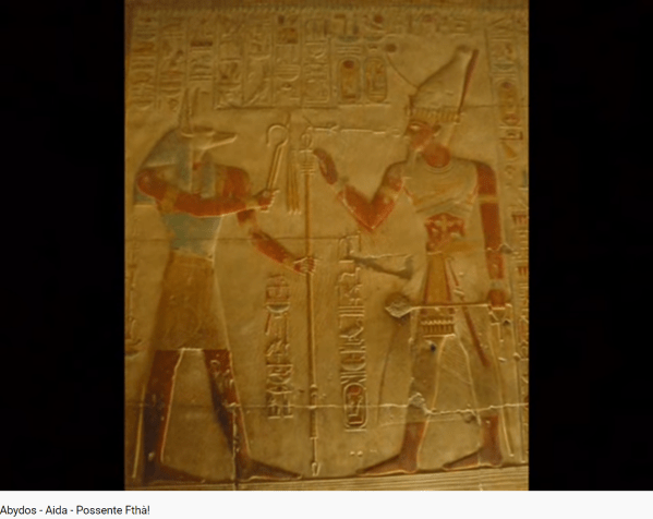 Verdi Aïda Possente Fthà (Anubis)