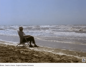 Britten The death in Venice la plage