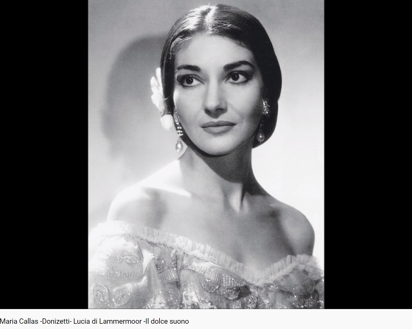 Donizetti Lucia di Lammermoor Il dolce Suono callas