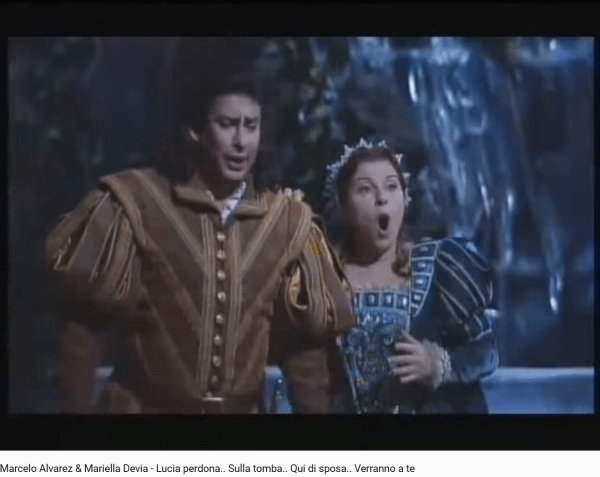 Donizetti Lucia di Lammermoor Lucia perdona... Sulla tomba...
