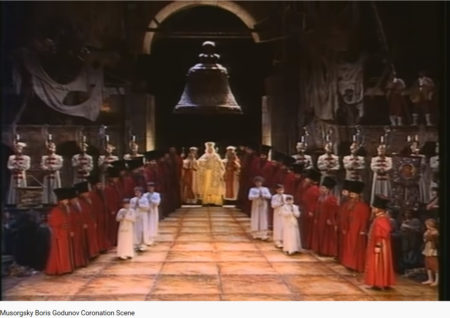 Moussorgski Boris Godounov Scène du couronnement