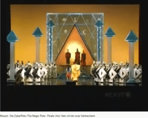 Mozart la Flûte enchantée final acte I (MET 2006)