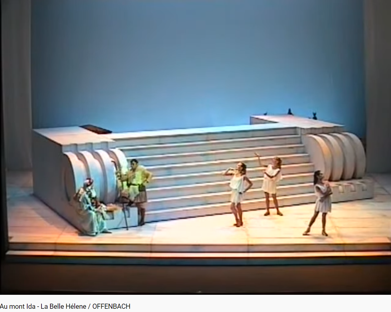 Offenbach la belle Hélène Au mont Ida