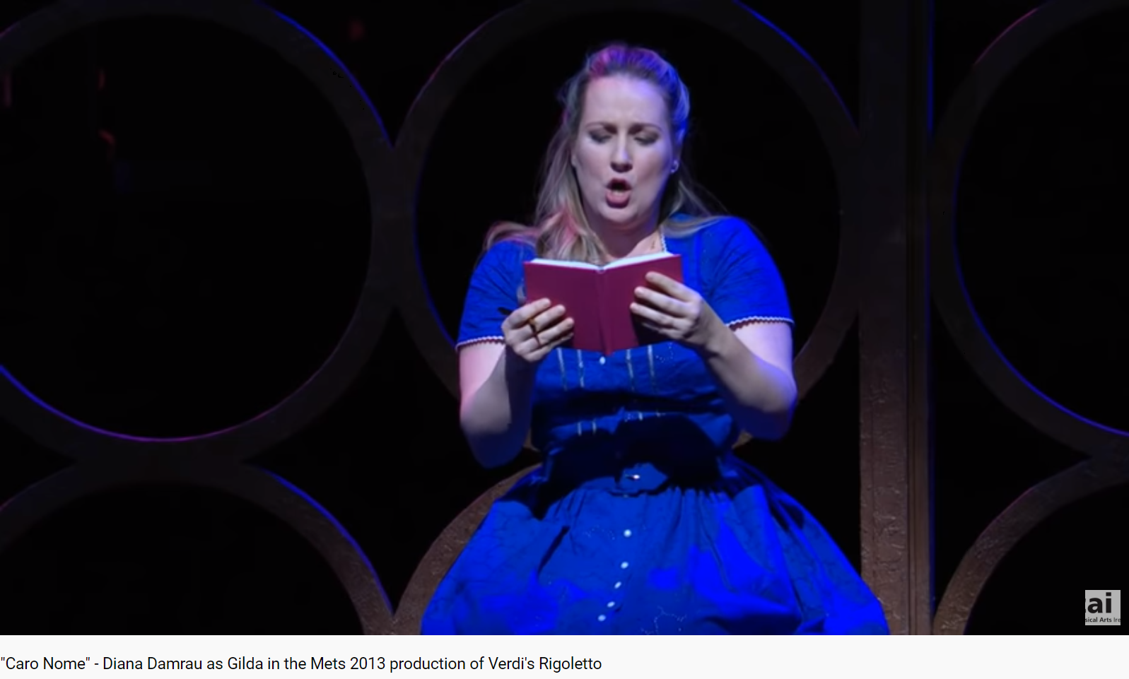 Verdi Rigoletto Caro nome (Met 2013)