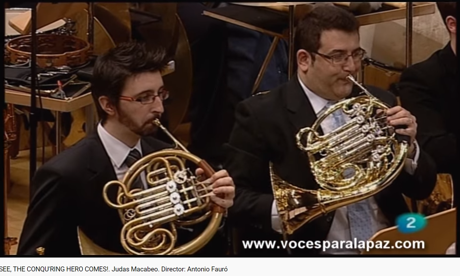 Haendel Judas Macchabée See, the conqu'ring hero comes