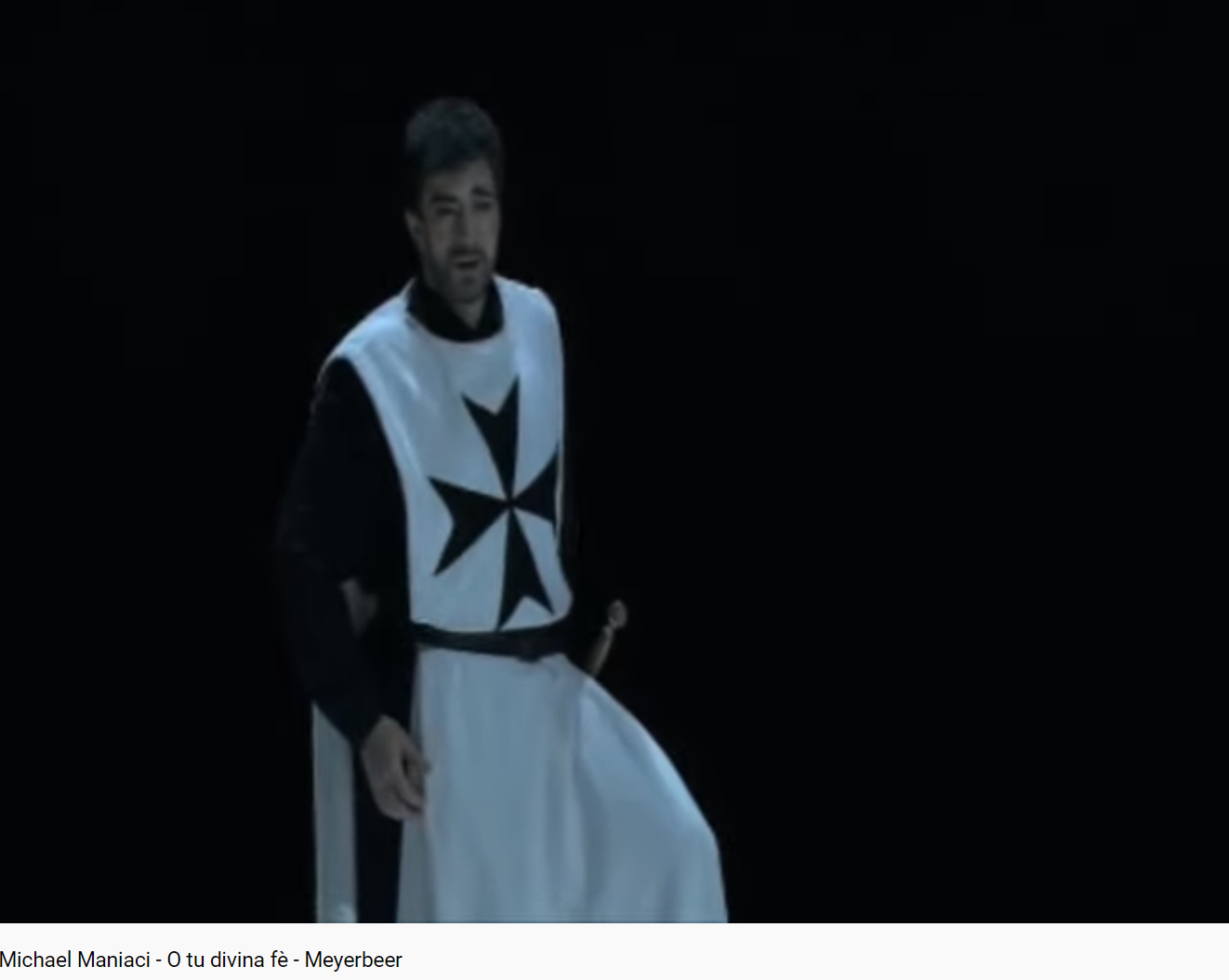 Meyerbeer Il Crociatto in Egito O tu divina fè