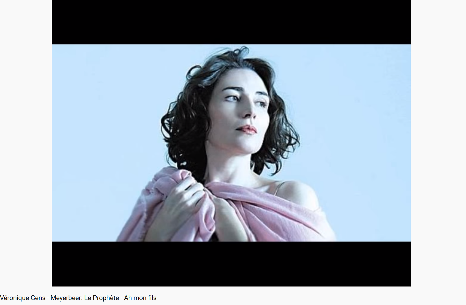 Meyerbeer le Prophète Ah mon fils
