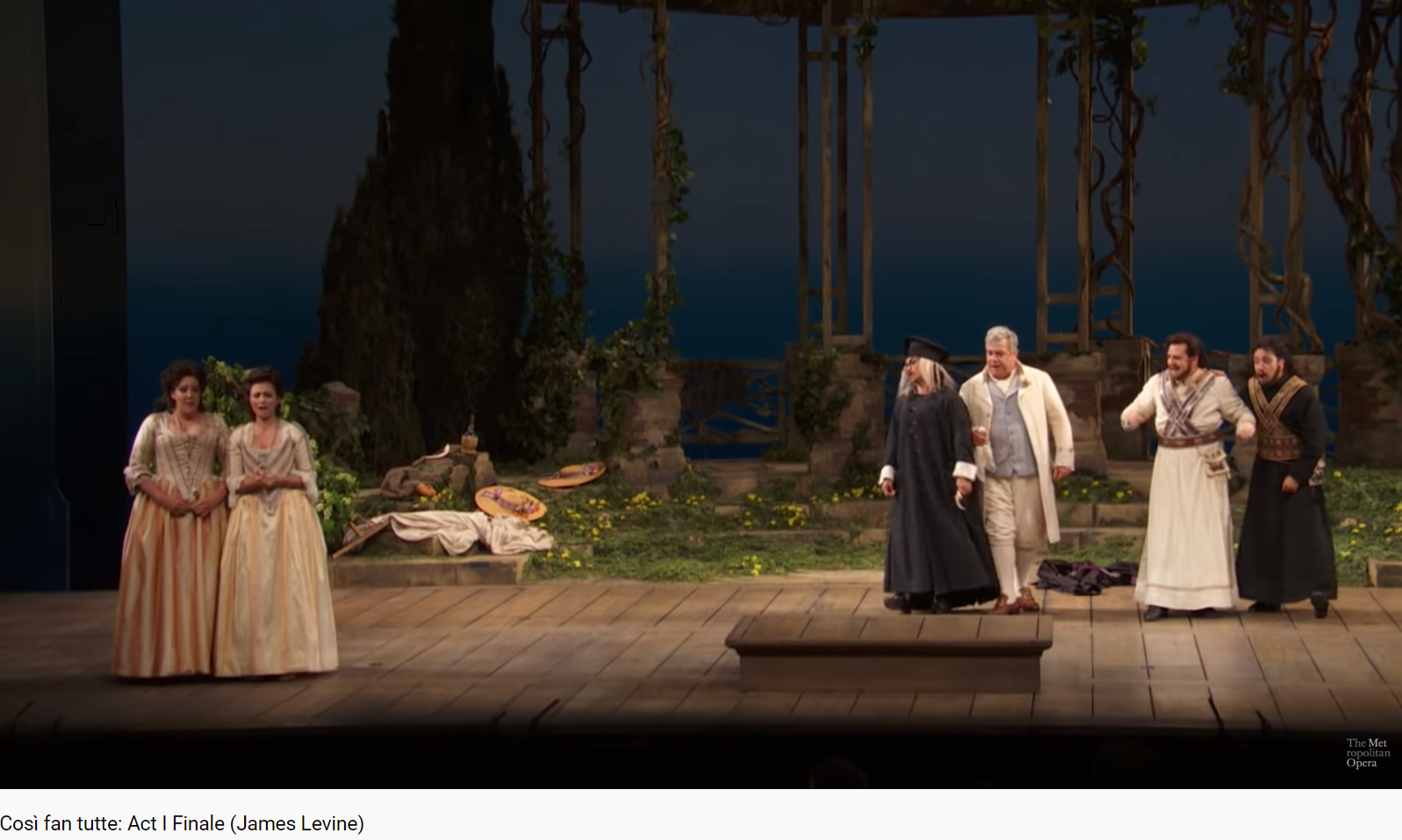 Mozart Cosi fan tutte sextuor final