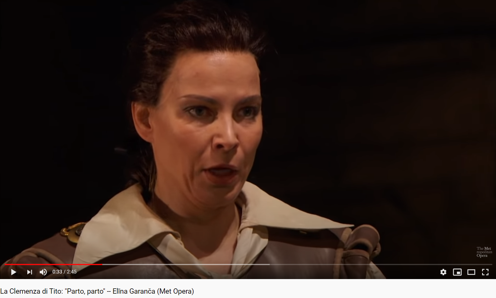 Mozart La Clemenza di Tito Parto, parto (MET 2012)