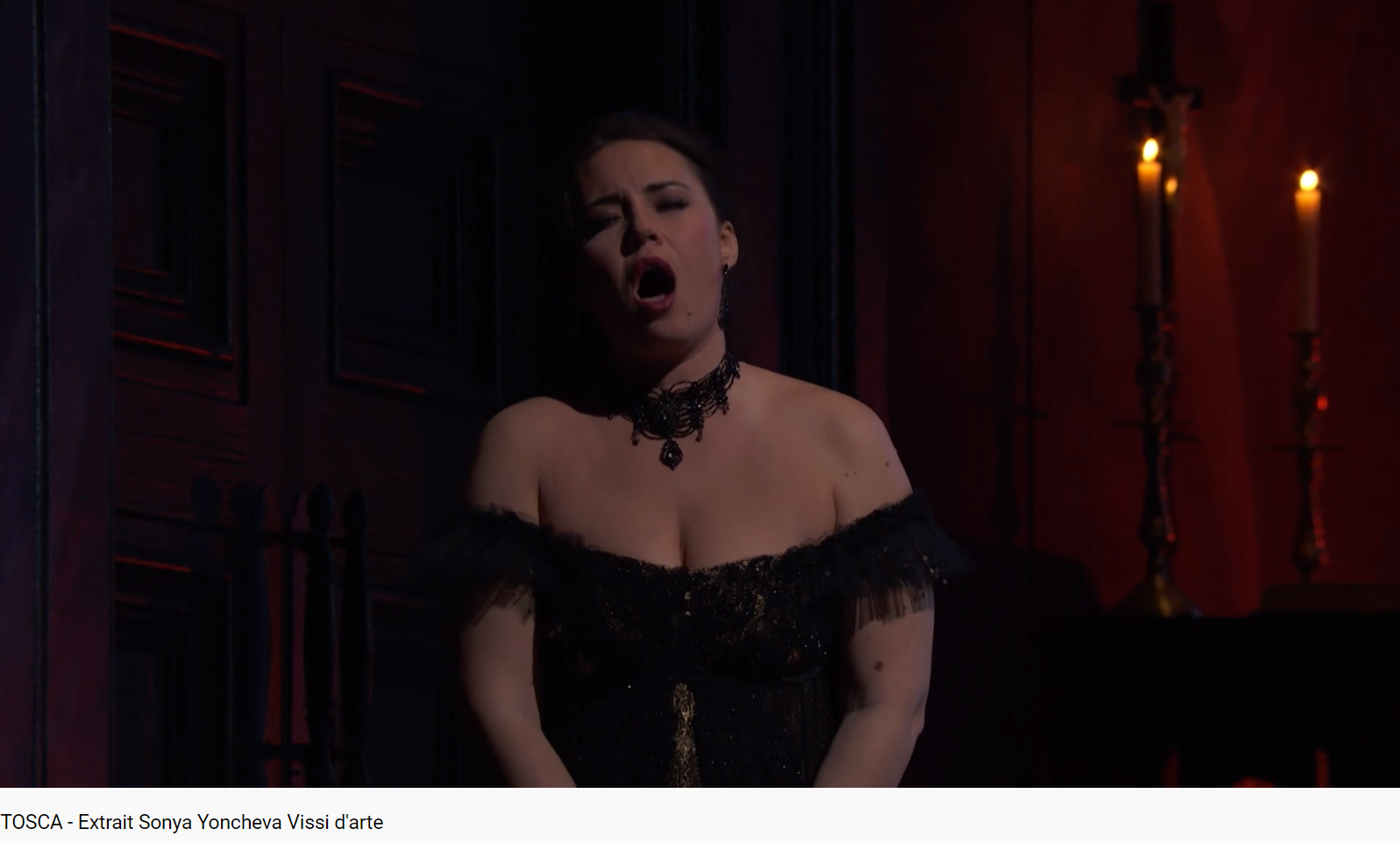 Puccini Tosca Vissi d'arte Yoncheva (MET 2018)