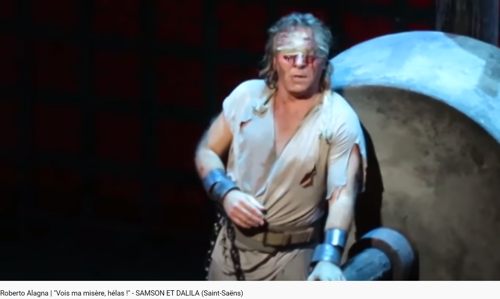 Saint-Saëns Samson et Dalila Vois ma misère hélas
