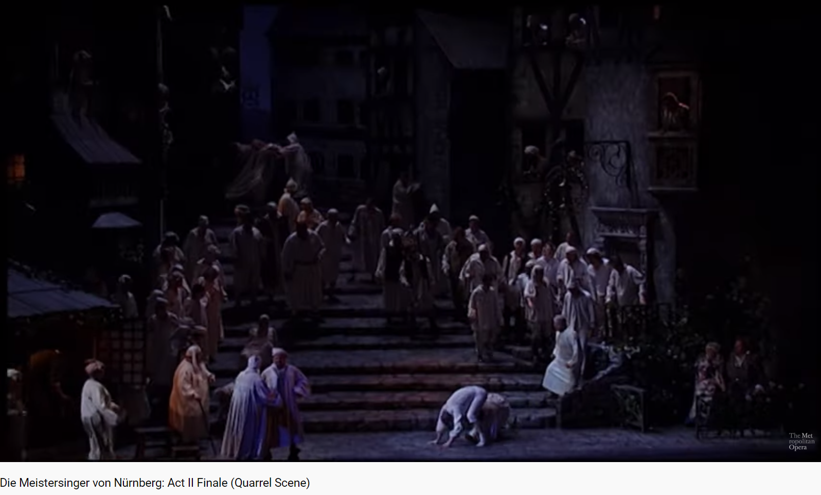 Wagner les Maîtres Chanteurs final acte II