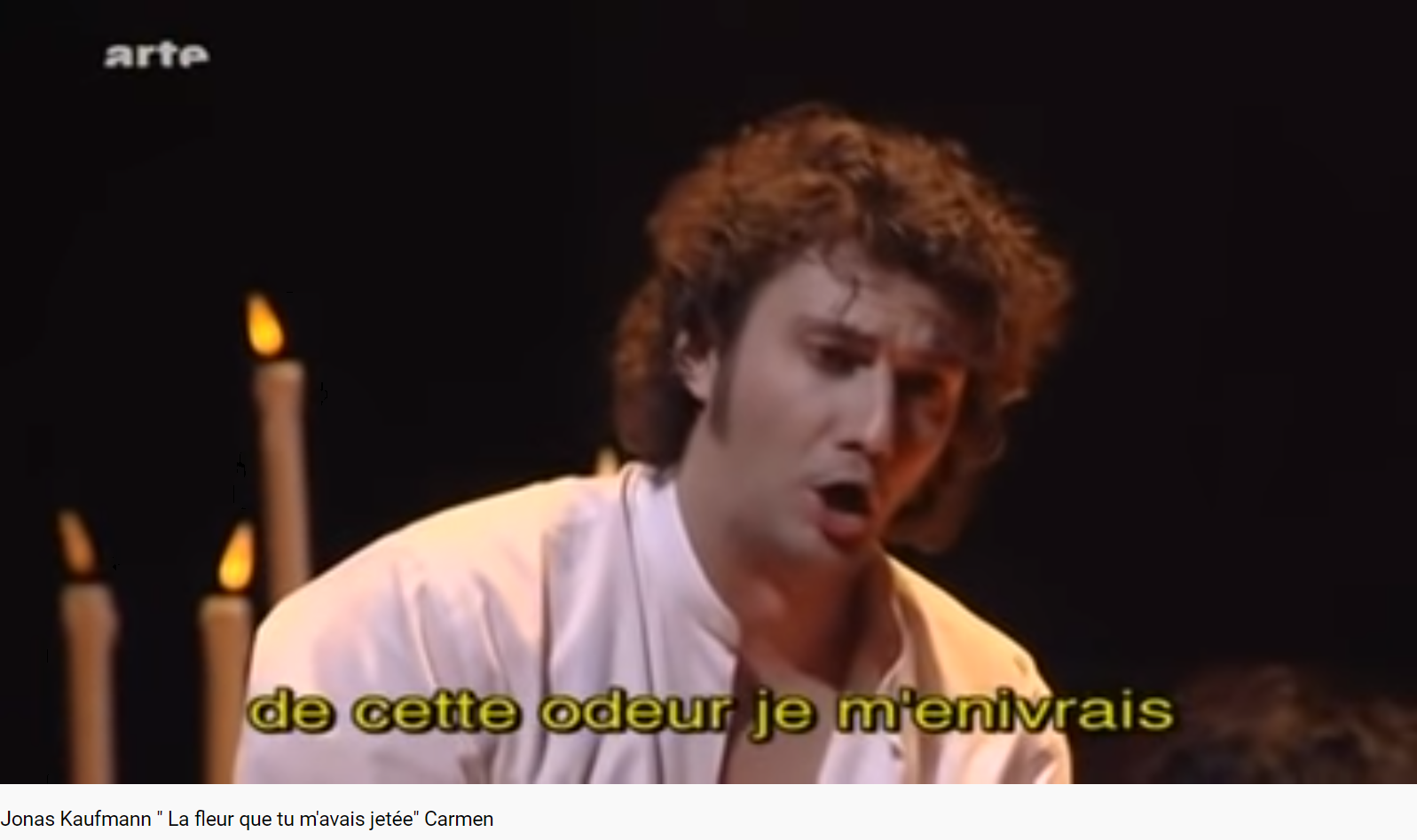 Bizet Carmen La Fleur que tu m'avais jetée