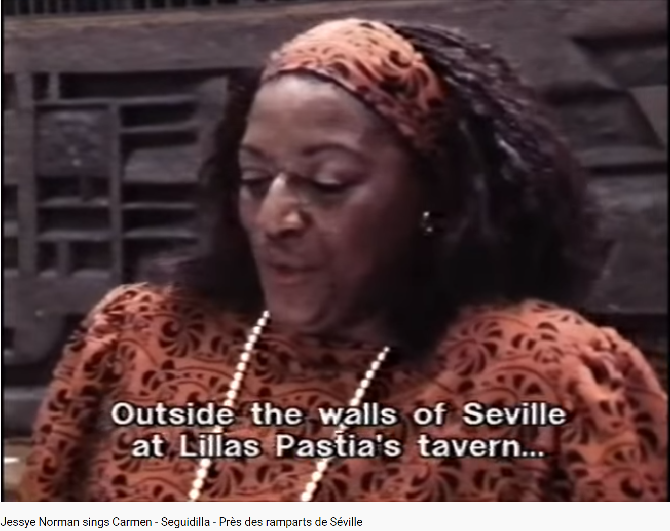 Bizet Carmen Séguedille