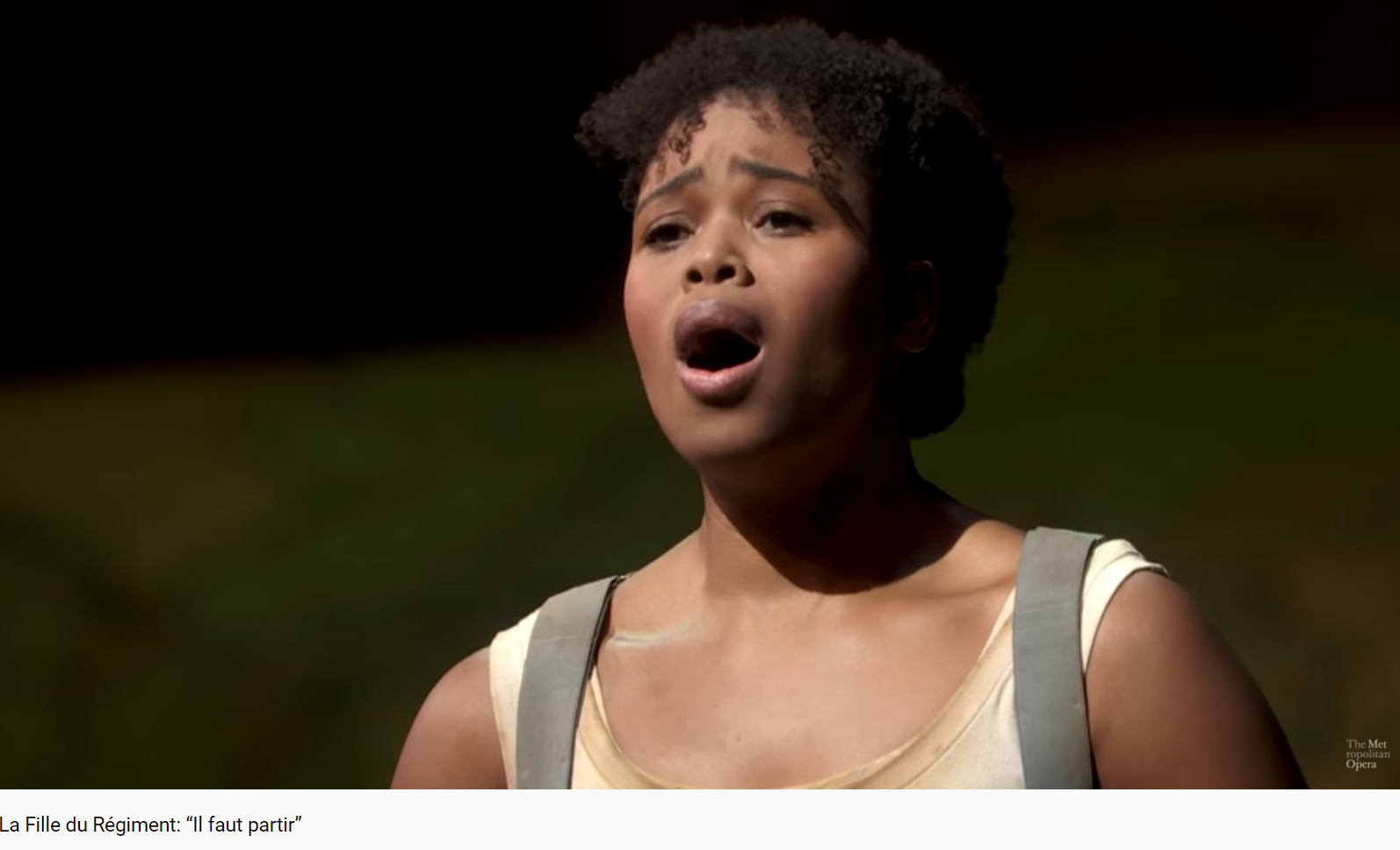 Donizetti La Fille du régiment il faut partir