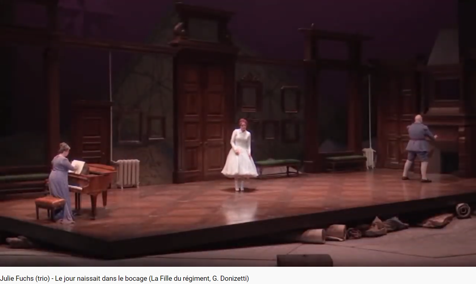 Donizetti La Fille du régiment le jour naissait dans le bocage