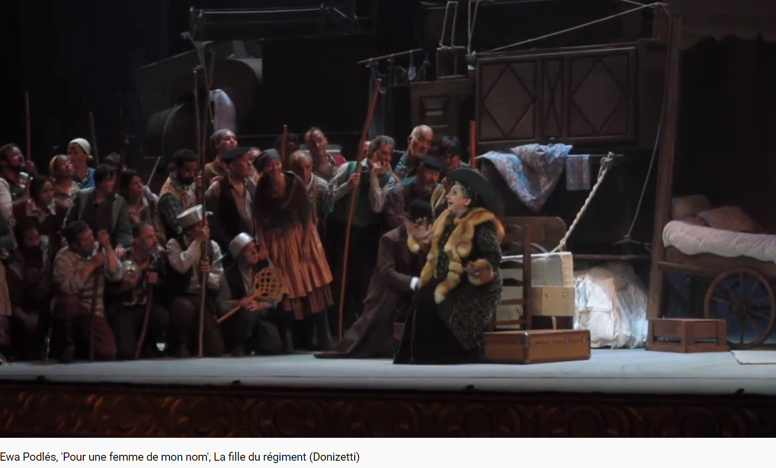 Donizetti La Fille du régiment pour une femme de mon nom