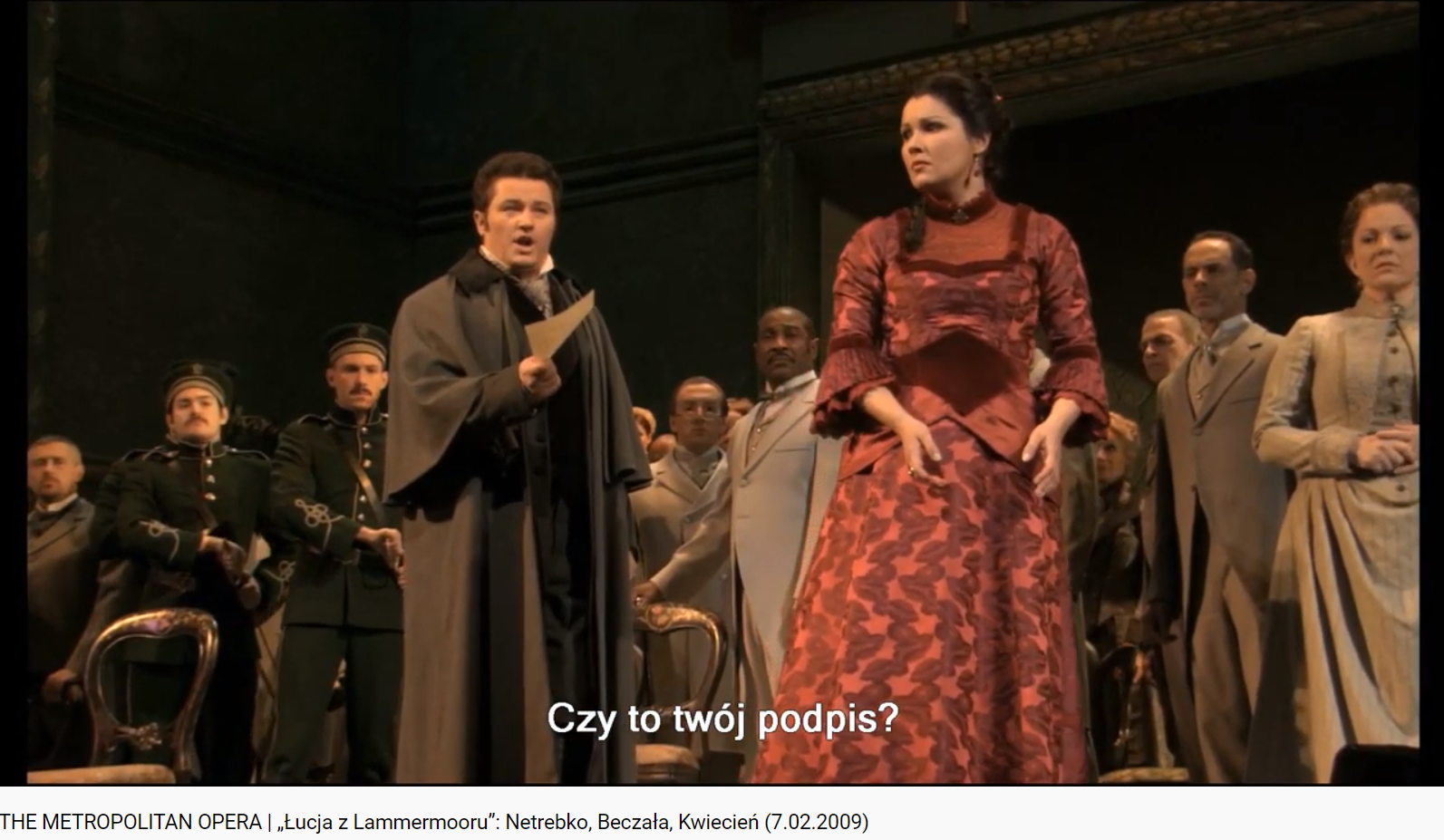 Donizetti Lucia di Lammermoor (MET 2009)