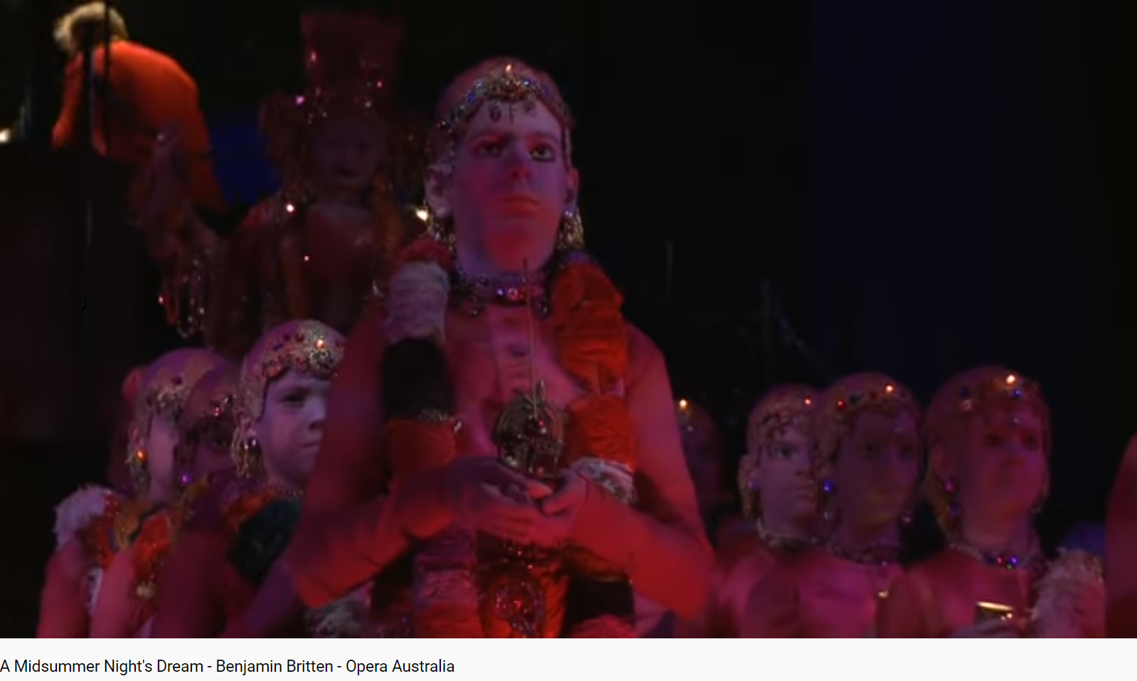 Britten a midsummer night's dream final (chœur des fées)