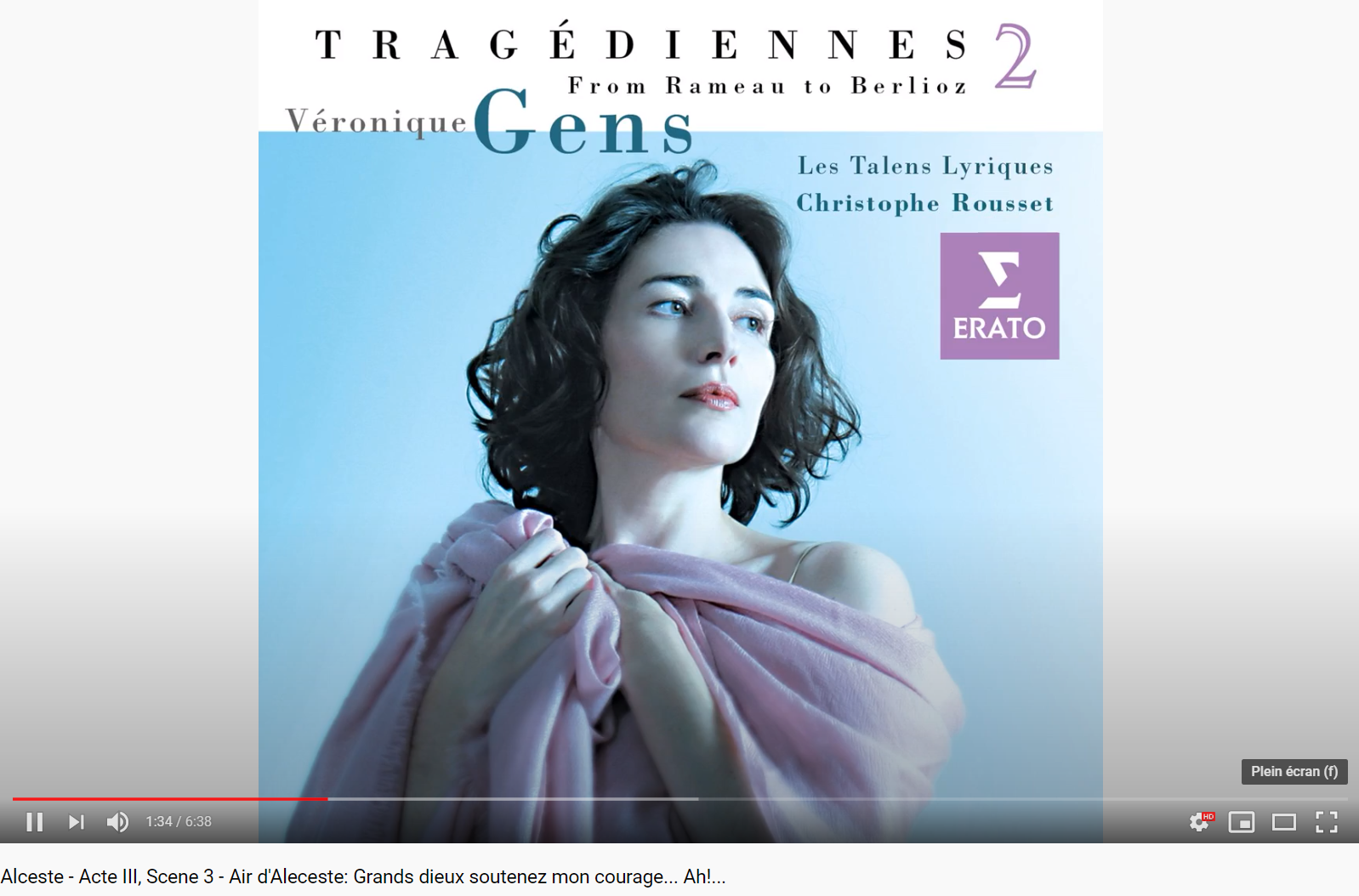 Gluck Alceste Grand dieux, soutenez mon courage