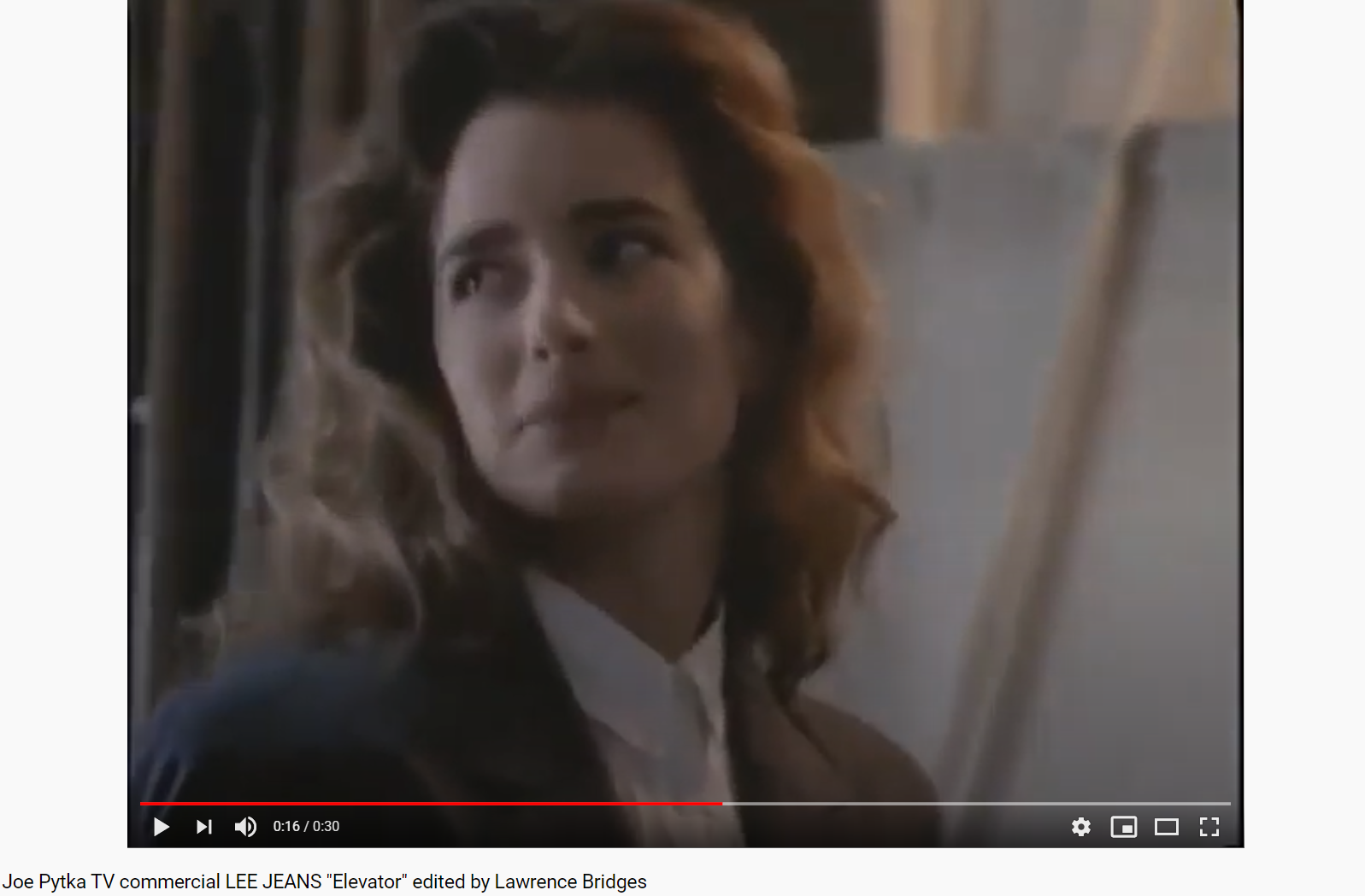 Mozart Lacrimosa pub pour jeans Lee