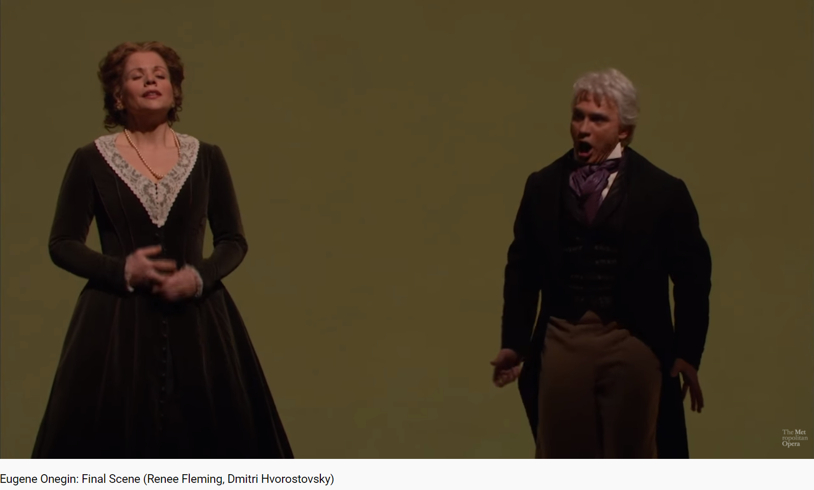 Tchaïkovski eugène Onéguine scène finale