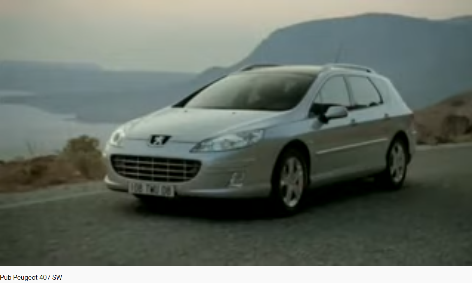Verdi Requiem pub pour la 407 SW de Peugeot